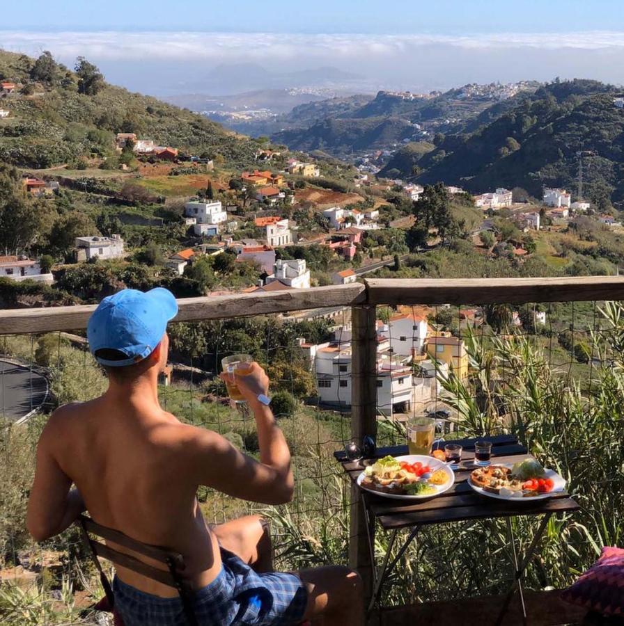 Casa Rural Con Desayuno Y Bonitas Vistas Teror Exterior foto