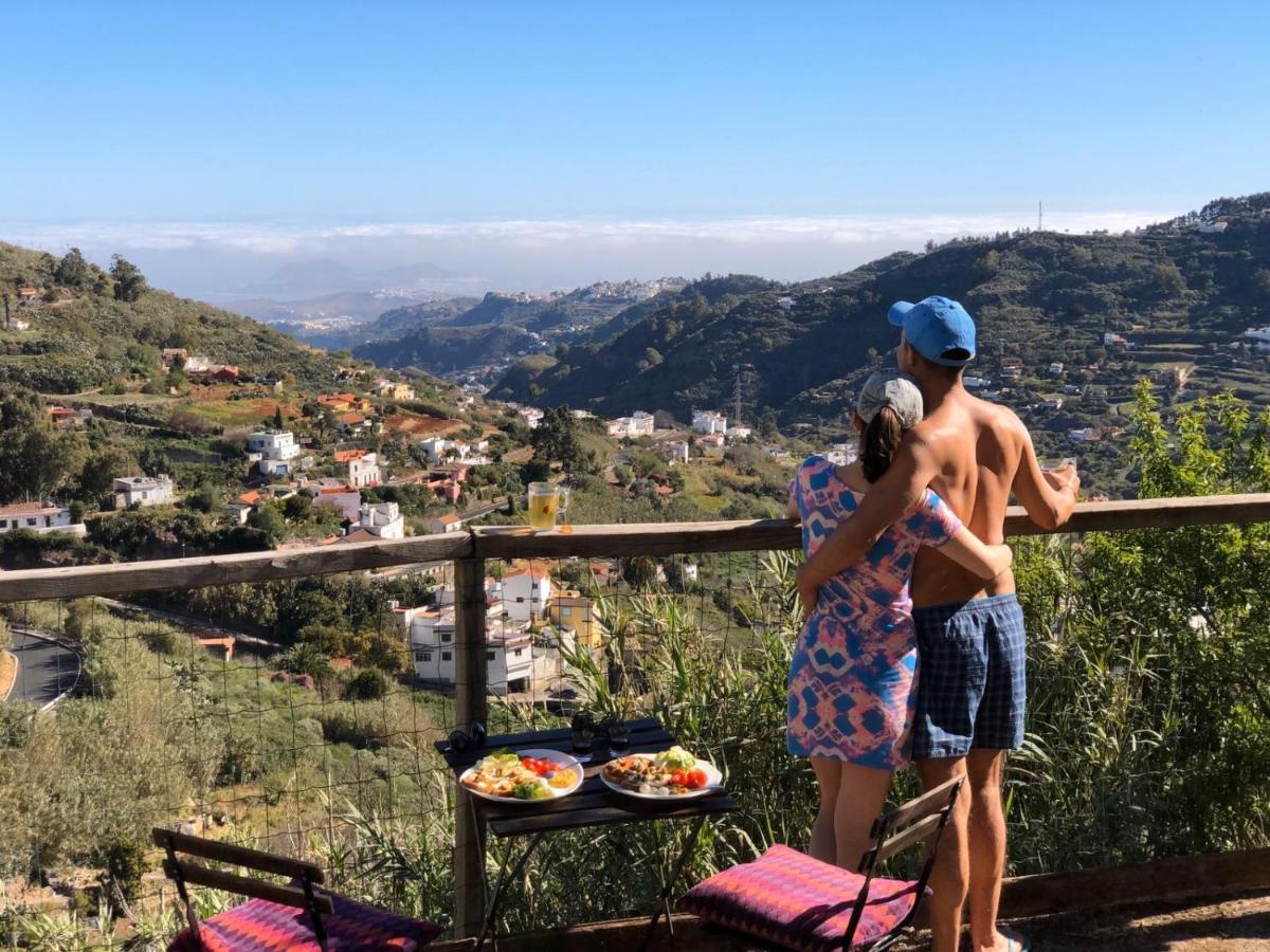 Casa Rural Con Desayuno Y Bonitas Vistas Teror Exterior foto