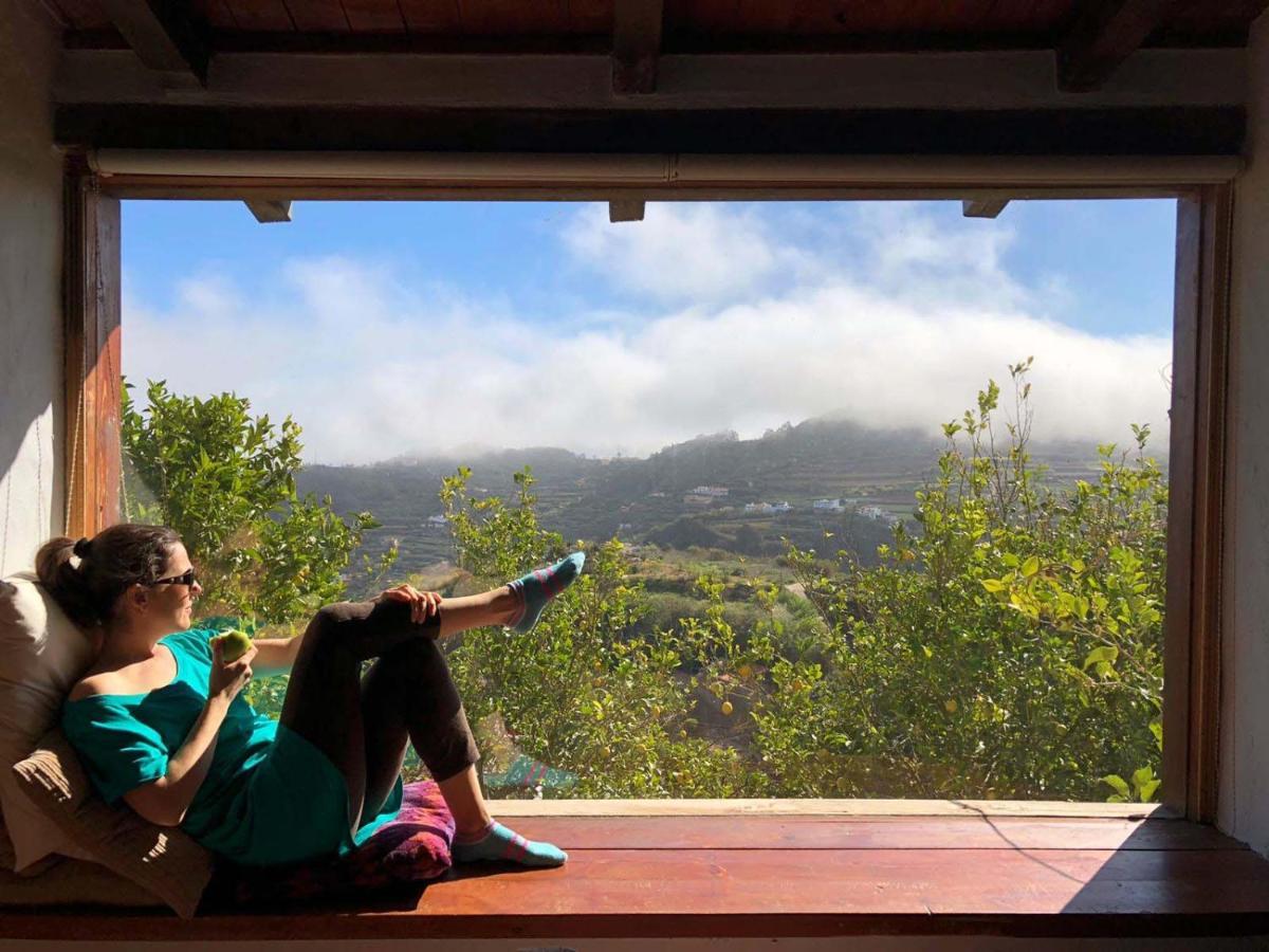 Casa Rural Con Desayuno Y Bonitas Vistas Teror Exterior foto